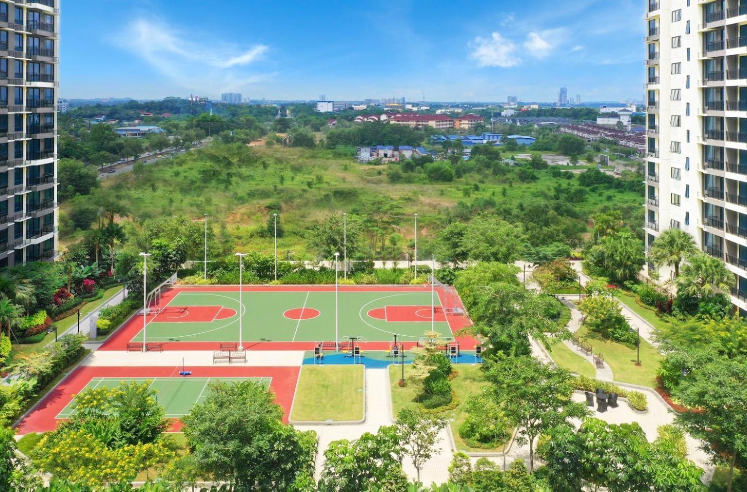 Angsana Mall 10min-garden Pool View-2 Bed Room-e122