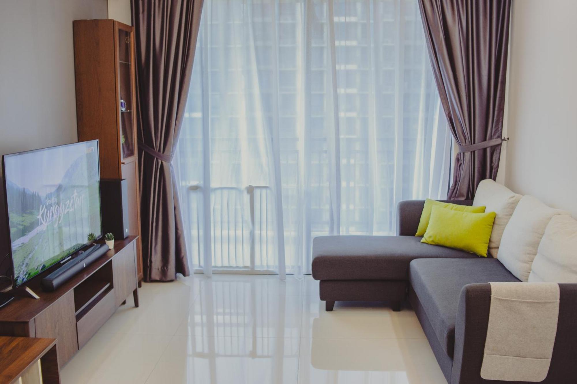 Angsana Mall 10min-garden Pool View-2 Bed Room-e122 * Johor Bahru